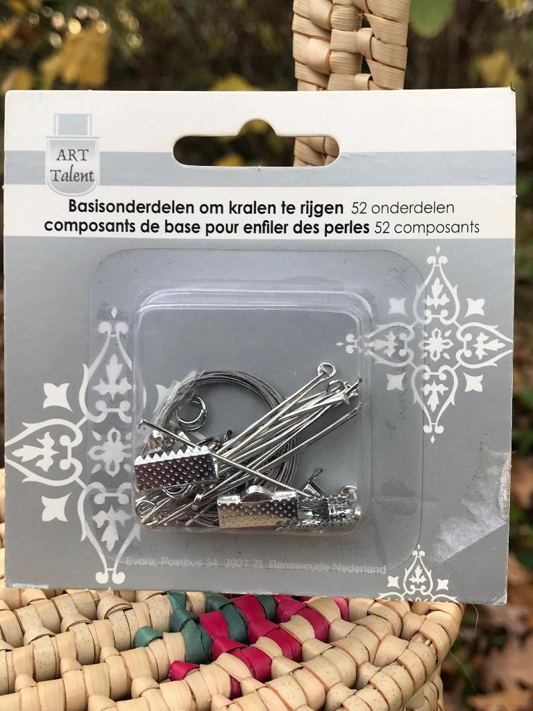 Basisonderdelen om kralen te rijgen Art Talent NIEUW, Ophalen of Verzenden, Nieuw, Overige typen