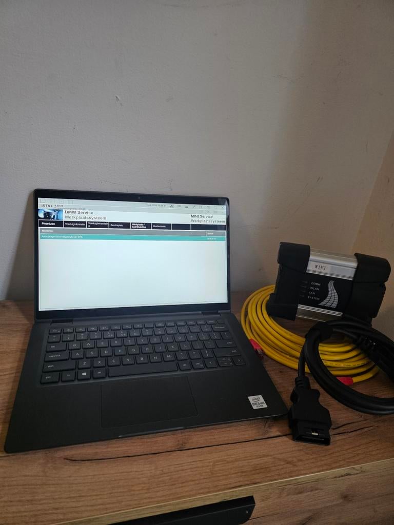Ista laptop/ tablet in 1  diagnose/ programmering voor BMW, Auto diversen, Autogereedschap, Ophalen of Verzenden