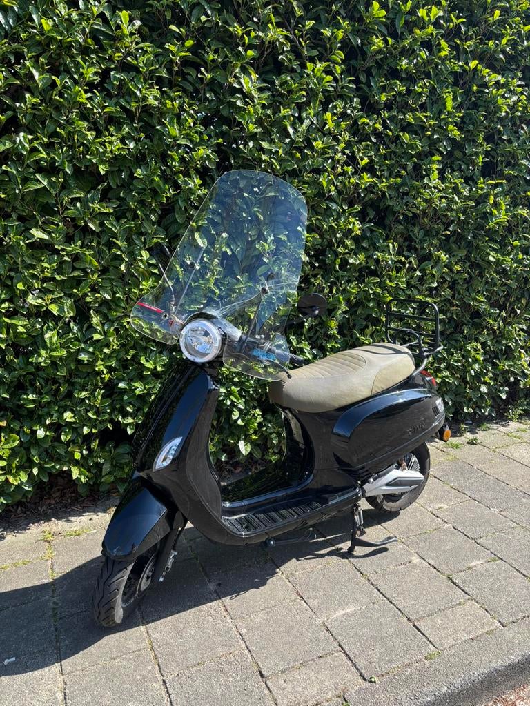Scooter IVA lux electisch geel kenteken, Gebruikt, Elektrisch, Ophalen, Overige merken