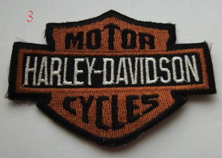 Harley davidson patch badge opnaai embleem, Verzamelen, Automerken, Motoren en Formule 1, Nieuw, Motoren, Verzenden