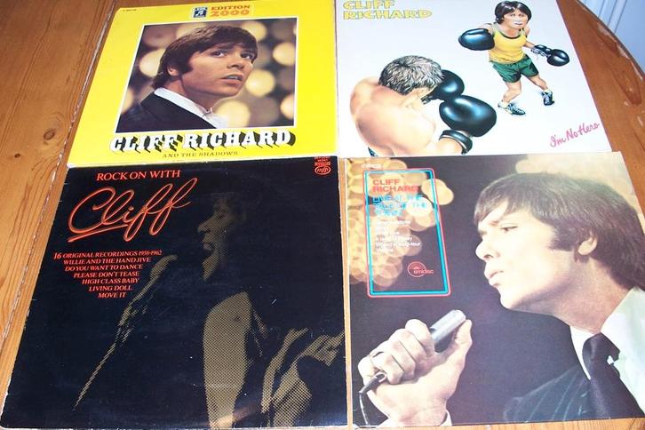CLIFF RICHARD 8 LP'S, Cd's en Dvd's, Vinyl | Pop, Gebruikt, 1960 tot 1980, 12 inch, Ophalen of Verzenden