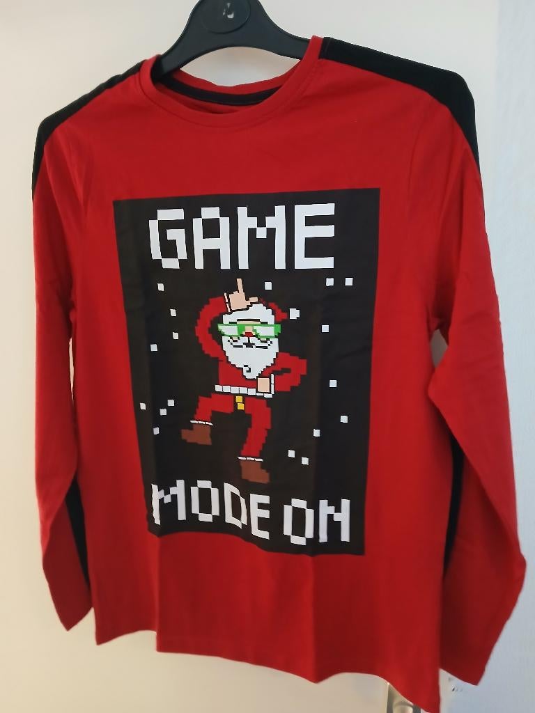 rode jongens langarm trui maat 158/164, Kinderen en Baby's, Kinderkleding | Maat 158, Ophalen of Verzenden, Zo goed als nieuw