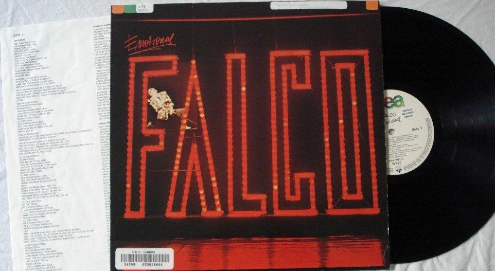 Falco - Emotional, Cd's en Dvd's, Vinyl | Pop, Gebruikt, 1980 - 1989, Ophalen of Verzenden, 12 inch