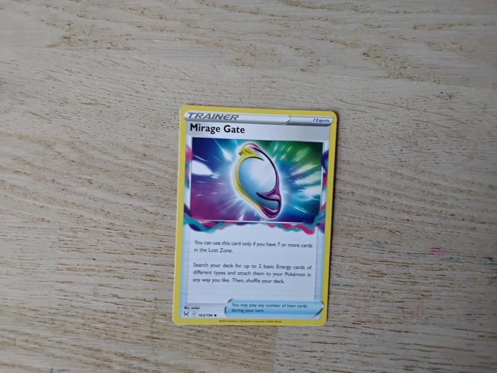 Pokemon Kaart: Mirage Gate Trainer Item (163/196), Ophalen of Verzenden, Zo goed als nieuw, Losse kaart