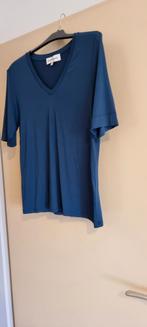 AndCoWoman Veronica Denim-d V-hals top, Kleding | Dames, Blauw, Maat 42/44 (L), Ophalen of Verzenden, Zo goed als nieuw