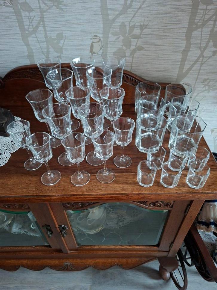 Luminarc arcoroc octime glazen, Huis en Inrichting, Keuken | Servies, Zo goed als nieuw, Glas of Glazen, Overige stijlen, Glas