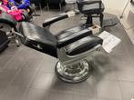 2 barbier kapper stoelen te koop, Ophalen, Gebruikt, Zwart, Twee