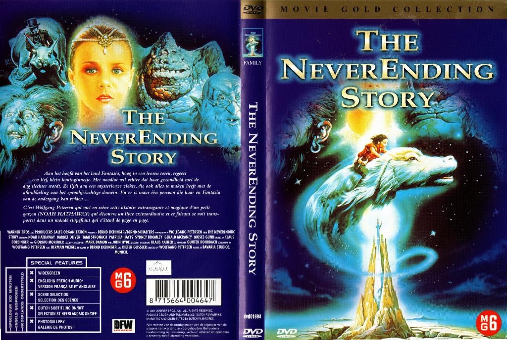 The Neverending Story, Alle leeftijden, Ophalen of Verzenden, Zo goed als nieuw