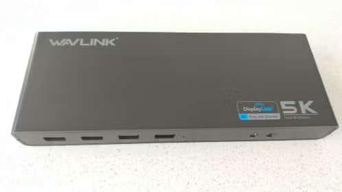 WAVLINK 5K docking station-Display Link, Computers en Software, Overige merken, Ophalen of Verzenden, Docking station, Gebruikt