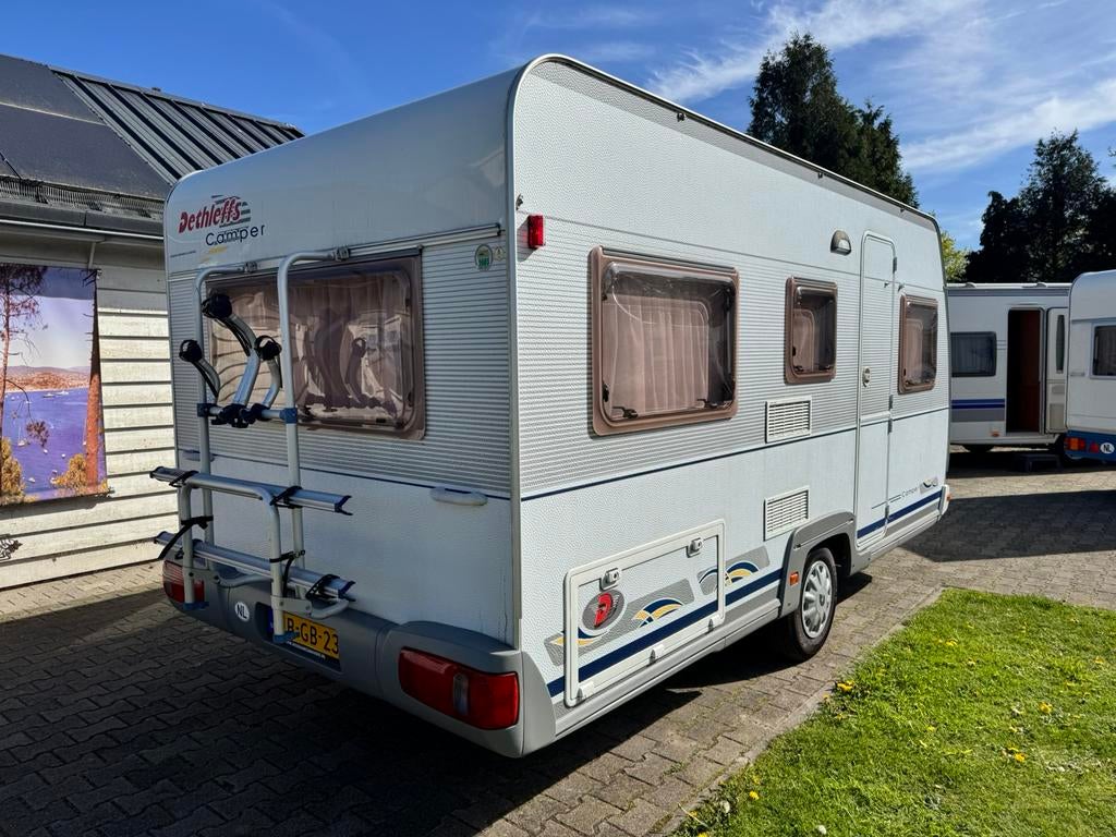 Prachtige DETHLEFFS CAMPER 430 DB *BOVAG 2025*dorema tent*, Caravans en Kamperen, Caravans, Schokbreker, _, _, Tot en met 4