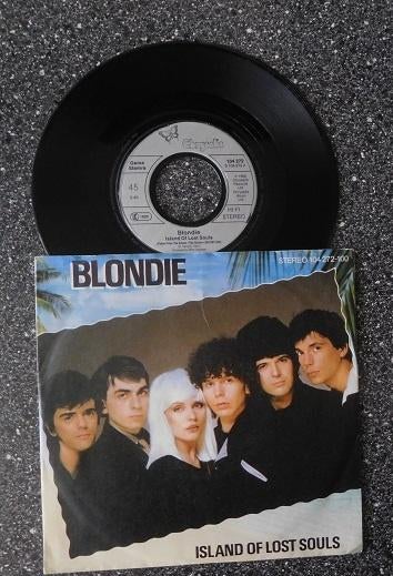 Blondie - islands of lost souls & dragonfly, 7 inch, Single, Ophalen of Verzenden, Zo goed als nieuw