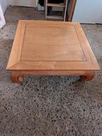 Opiumtafel 100x100 cm, 36 cm hoog, Huis en Inrichting, Ophalen, Gebruikt, 50 tot 100 cm, Vierkant