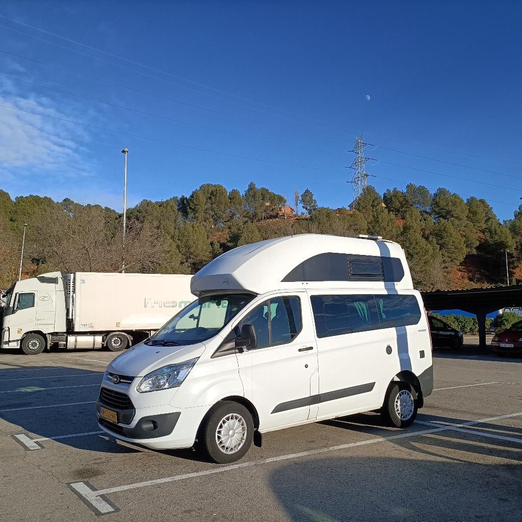 Ford Nugget hoogdak, Caravans en Kamperen, Campers, Buscamper of Camperbus, Dakluik, Ford, Particulier