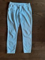 Witte lange broek met rechte pijp, jeansmodel, maat 42-44, Charles Vogele, Wit, Maat 42/44 (L), Ophalen of Verzenden