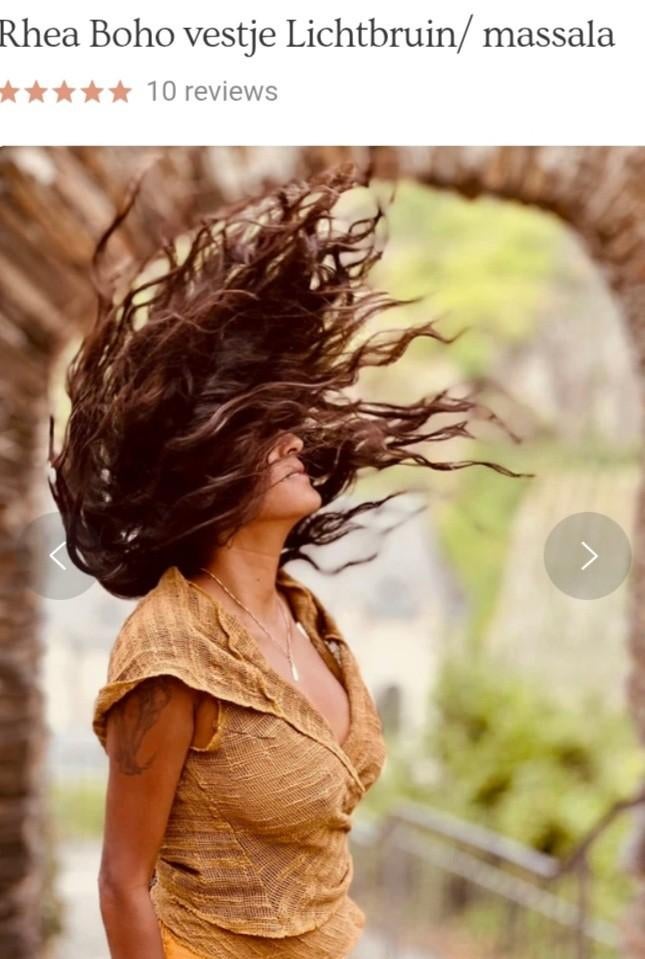 Boho vestje Two Sisters Massala / bruin, Kleding | Dames, Overige Dameskleding, Nieuw, Ophalen of Verzenden