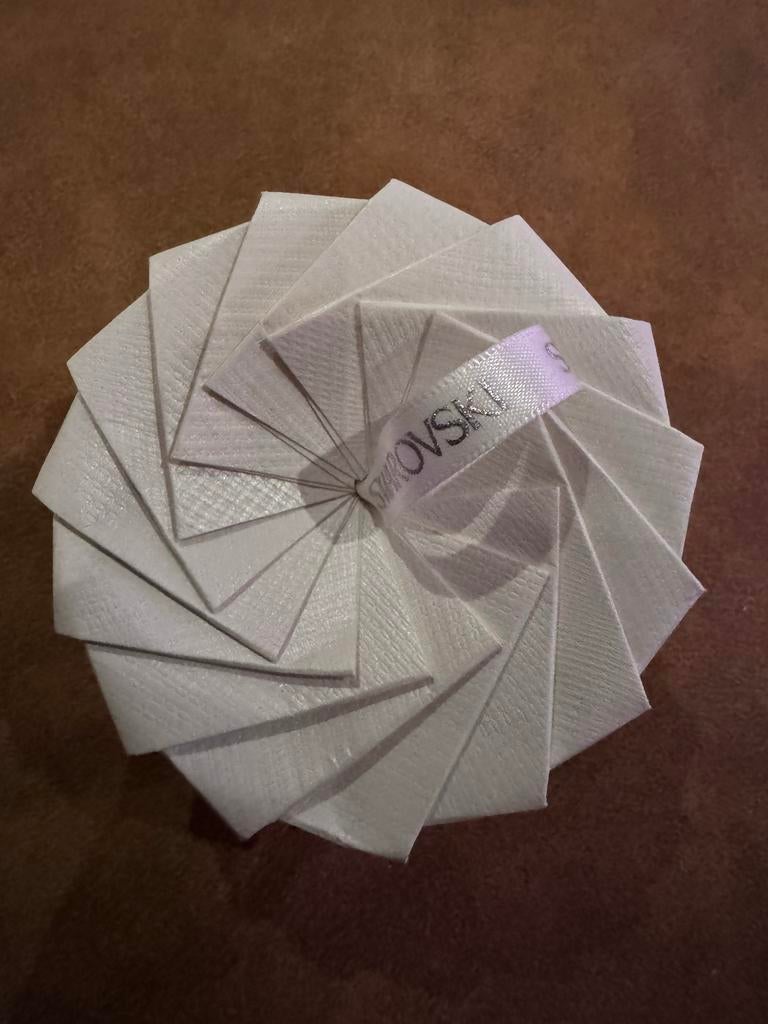 Aura by Swarovski highlighter hanger met kristal, Nieuw, Ophalen of Verzenden, Zilver, Overige materialen