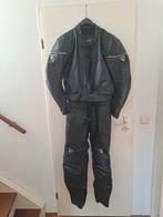 Zwart 2-delig leren motorpak, Motoren, Damen Leathers, Ophalen of Verzenden, Tweedehands, Heren