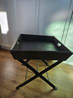 TAFEL(TJE) GIETIJZEREN ONDERSTEL, Huis en Inrichting, Tafels | Bijzettafels, Ophalen, Gebruikt, 75 cm of meer, 60 cm of meer