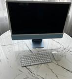 Apple iMac - M3 - 24 inch - blauw, Computers en Software, Apple Desktops, Ophalen, IMac, 24 inch, Zo goed als nieuw