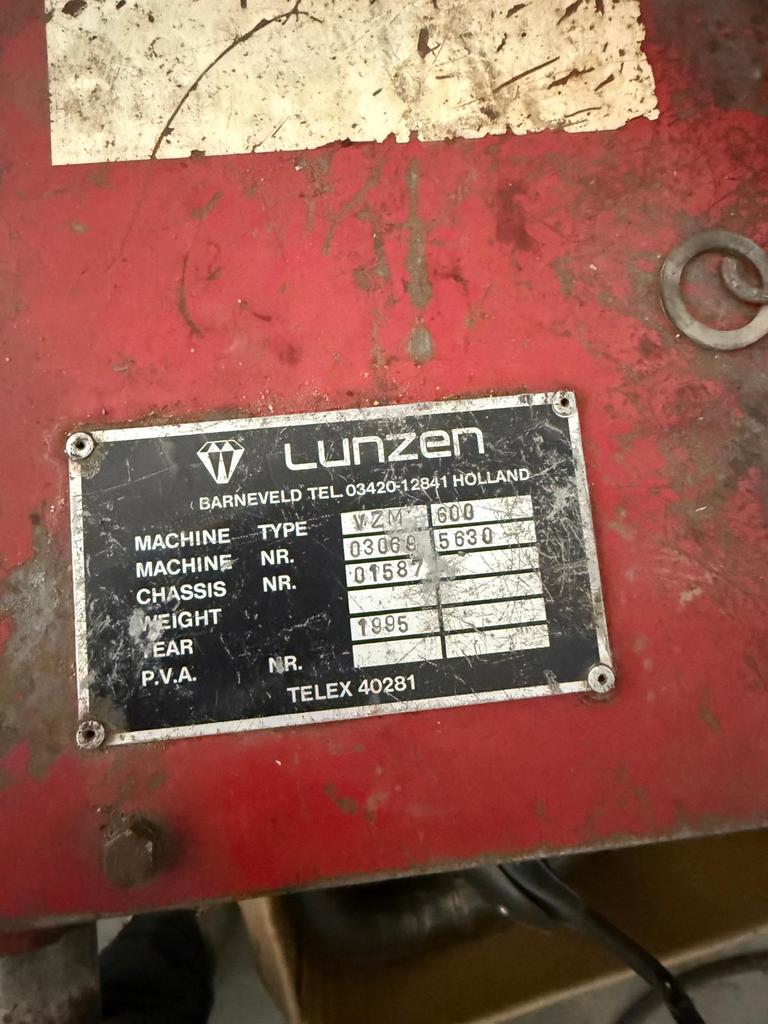Lunzen betonzaag 100pk, Doe-het-zelf en Verbouw, Gereedschap | Zaagmachines, Ophalen, Gebruikt, 70 mm of meer, Overige typen