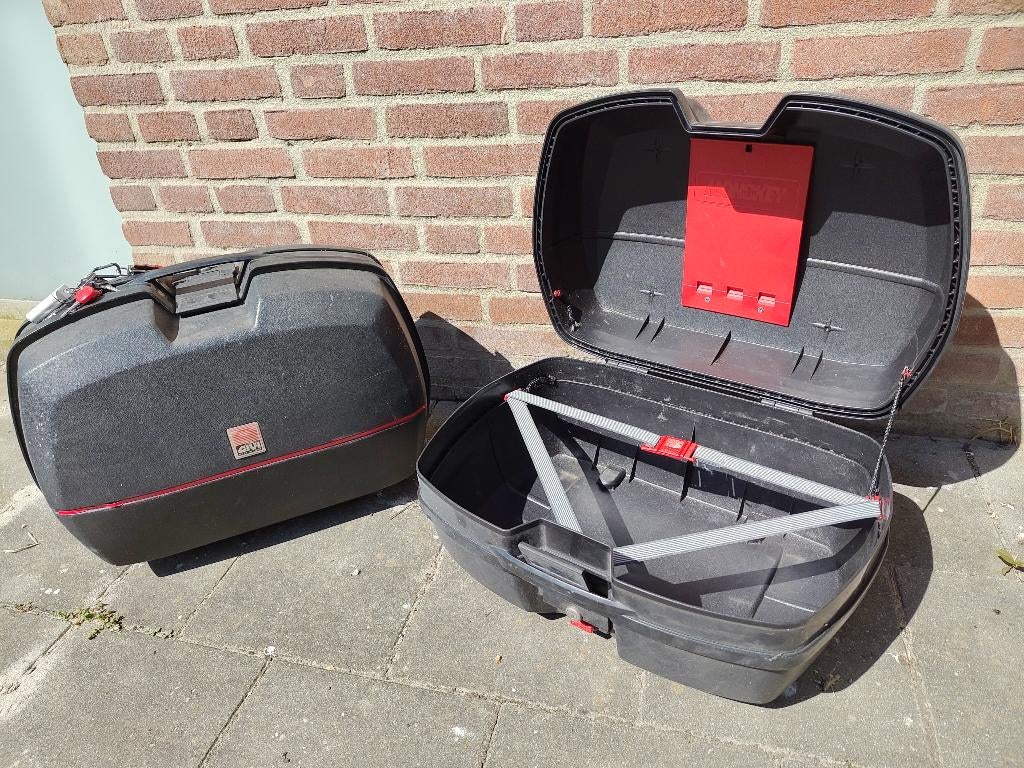 Motorkoffers Givi Monokey, Motoren, Accessoires | Koffers en Tassen, Ophalen, Gebruikt
