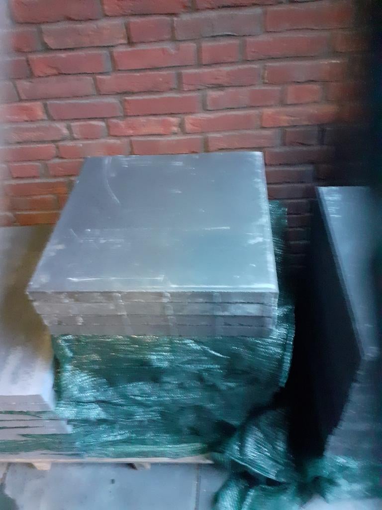 Betontegels 50x50 cm zwart/antraciet Nieuw !, Tuin en Terras, Tegels en Klinkers, Ophalen of Verzenden, Nieuw, Beton, Terrastegels