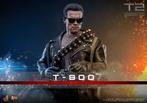 Terminator 2 Movie Masterpiece 1/6 T-800 2.0 32 cm, Actiefiguur of Pop, Hot Toys, Nieuw, Ophalen of Verzenden