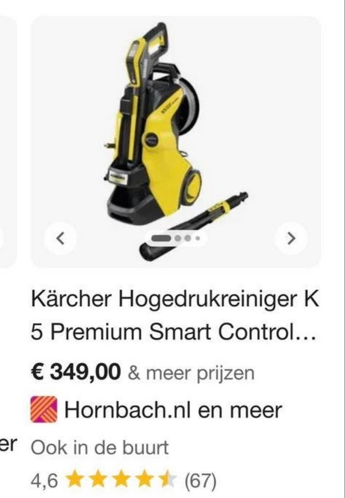 Kärcher K5 Premium Smart Control Hogedrukreiniger, Tuin en Terras, Hogedrukreinigers, Nieuw, Elektrisch, Ophalen of Verzenden