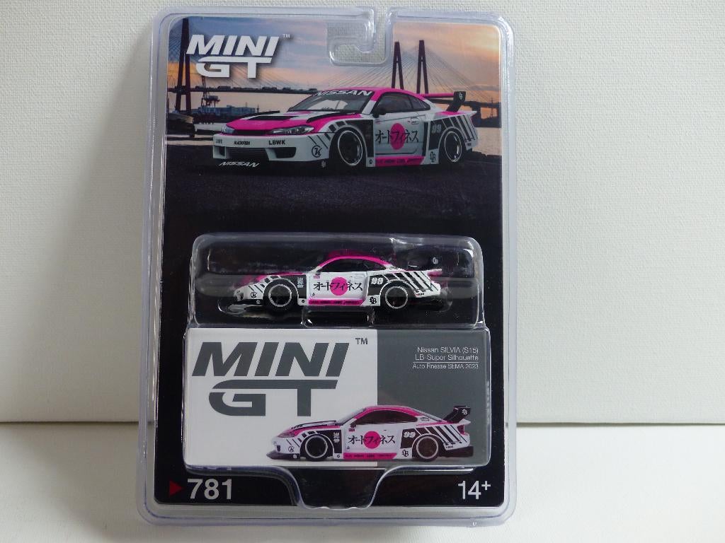 Mini GT Nissan Silvia S15 LBWK, Auto, Unknown, Nieuw, Ophalen of Verzenden