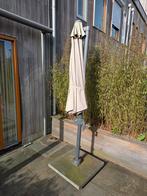 Zweefparasol - Antrasiet, Tuin en Terras, Parasols, Ophalen, Verstelbaar, Gebruikt, Zweefparasol
