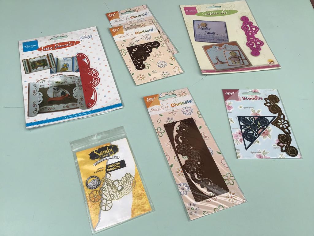 Verschillende stencils PER STUK  €1,50, Ophalen, Zo goed als nieuw