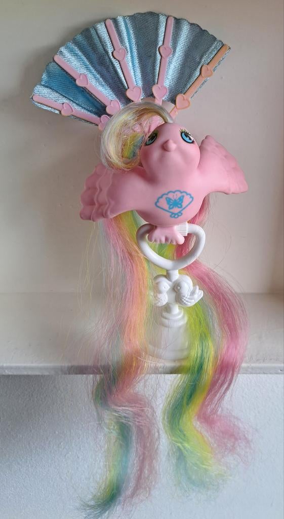 Hasbro Fairy tails fan tails flutter tails vogel & standaard, Ophalen of Verzenden, Gebruikt