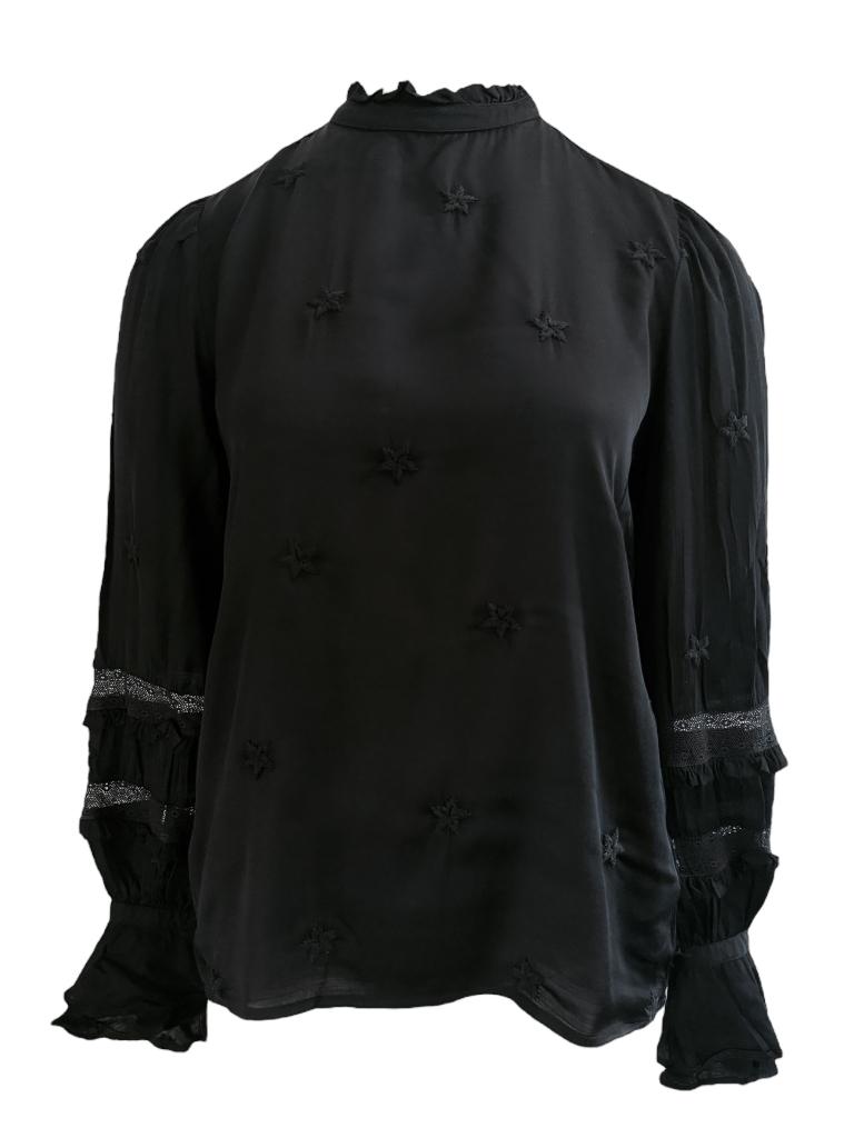 Fabienne Chapot shirt lange mouw S, Zwart, Ophalen of Verzenden, Zo goed als nieuw, Lange mouw