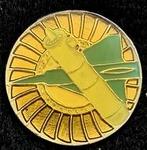 Vliegtuig met raket pin- epoxy, Verzamelen, Speldjes, Pins en Buttons, Verzenden, Nieuw, Transport, Speldje of Pin