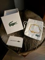 Nieuw Lacoste armbandje goudkleurig, Staal, Nieuw, Ophalen of Verzenden, Goud