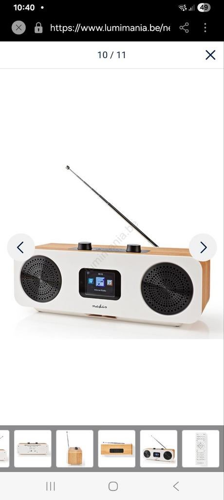 Radio te koop, Ophalen of Verzenden, Zo goed als nieuw