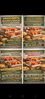 Gouda's Glorie diverse grote tubes 850ml sausjes, Ophalen of Verzenden