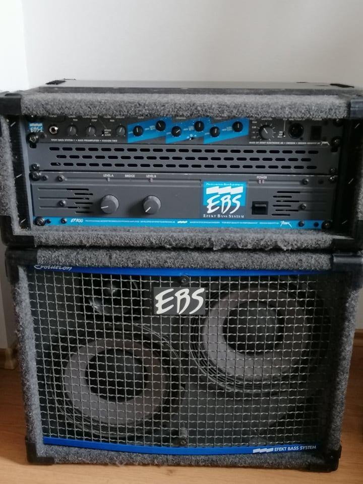 EBS EP800 800W Headamp + EBS 1 Preamp + EBS cabinet 300W, Muziek en Instrumenten, Ophalen, Gebruikt, Basgitaar, 100 watt of meer