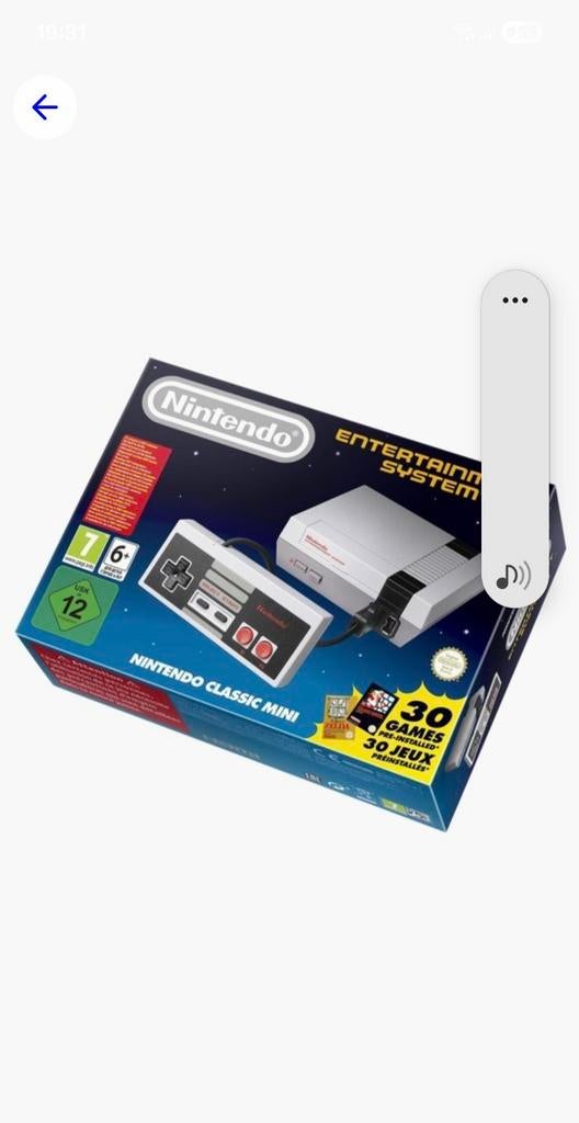 Nintendo Classic Mini NES - Nieuw in doos, Spelcomputers en Games, Spelcomputers | Nintendo NES, Ophalen of Verzenden, Nieuw, Met 1 controller