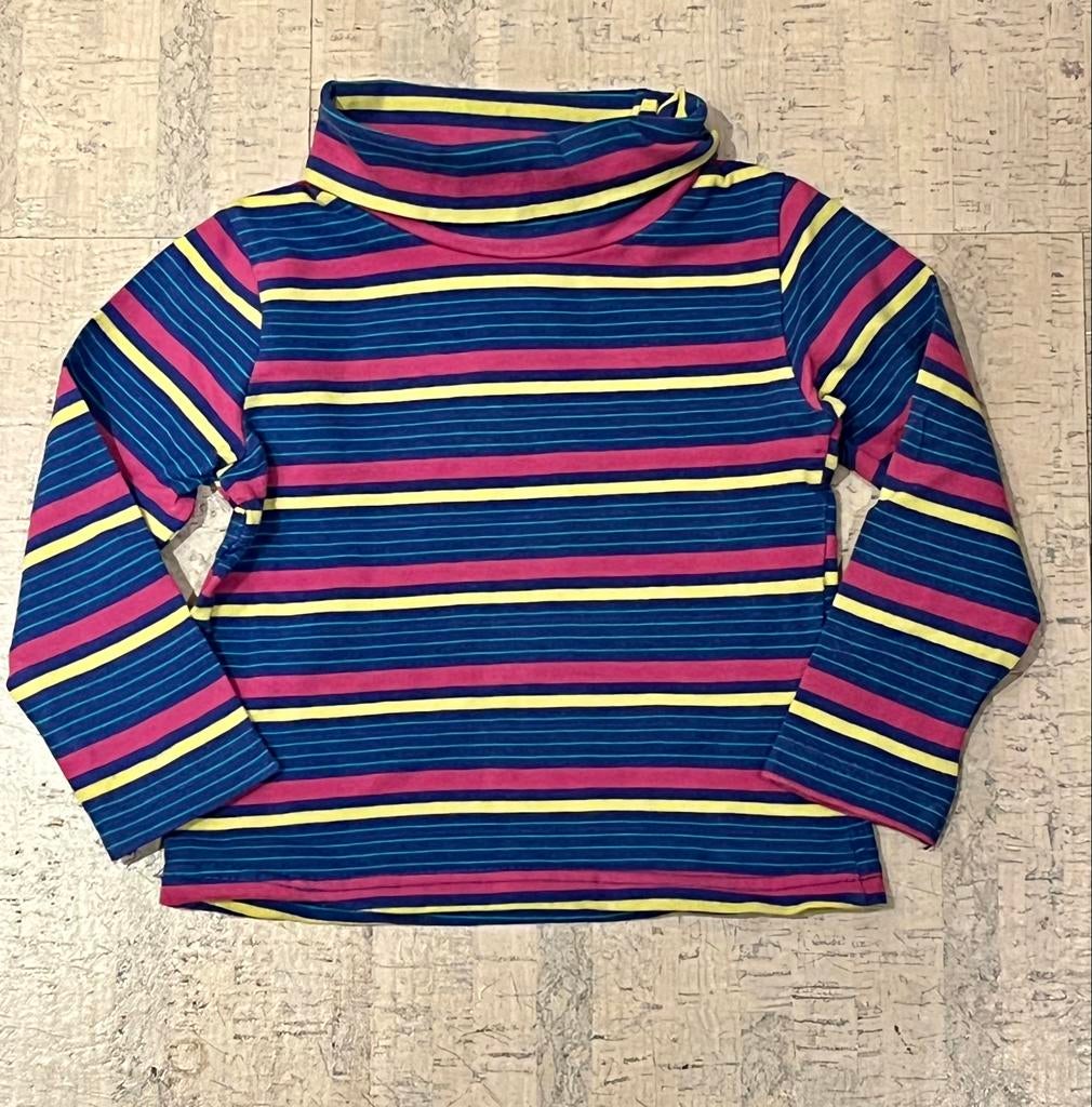 Nonito Kids gestreepte meisjes coltrui meerkleurig - maat 92, Kinderen en Baby's, Kinderkleding | Maat 92, Ophalen of Verzenden
