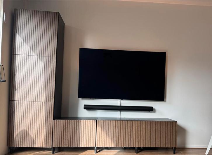 Ikea Besta kast, Huis en Inrichting, Kasten | Televisiemeubels, Gebruikt, 150 tot 200 cm, 150 tot 200 cm, 25 tot 50 cm, Ophalen