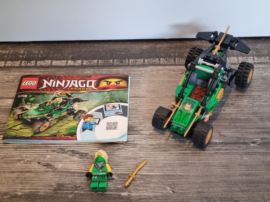 Lego Ninjago - 71700 - Jungle Aanvalsvoertuig, Ophalen of Verzenden, Gebruikt, Complete set, Lego