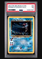 Shining Gyarados 65 Neo Revelation Holo PSA 7, Ophalen of Verzenden, Zo goed als nieuw