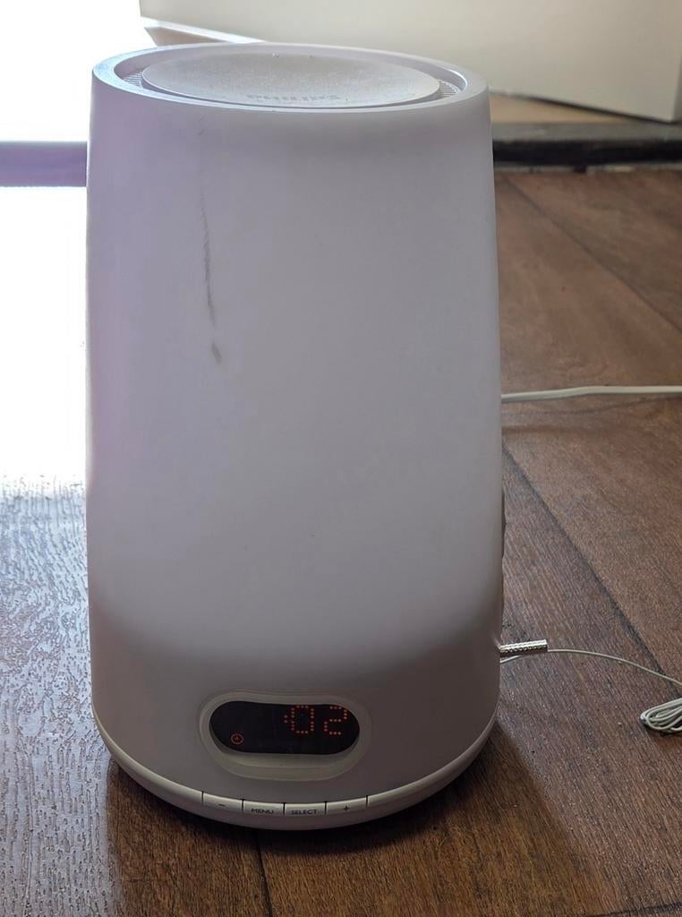 Philips wake up light HF3470, Ophalen of Verzenden, Gebruikt, Digitaal