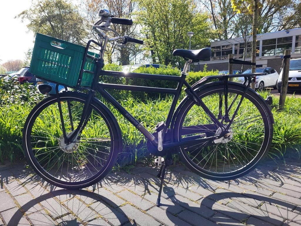 Batavus X-posure Herenfiets met Voordrager, Ophalen, Gebruikt, Versnellingen, Batavus