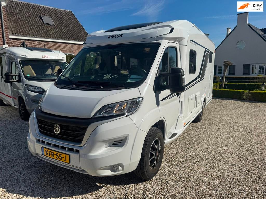 Knaus van ti 650 MEG 2024 Lengte bedden 7.220 KM nieuwstaat, Caravans en Kamperen, Ringverwarming, Hordeur, Luifel, Knaus Tabbert AG