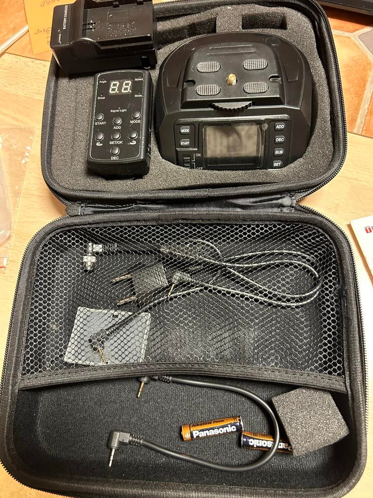 Dolly Slider Motorized Camera Track met Afstandsbediening, Ophalen of Verzenden, Zo goed als nieuw