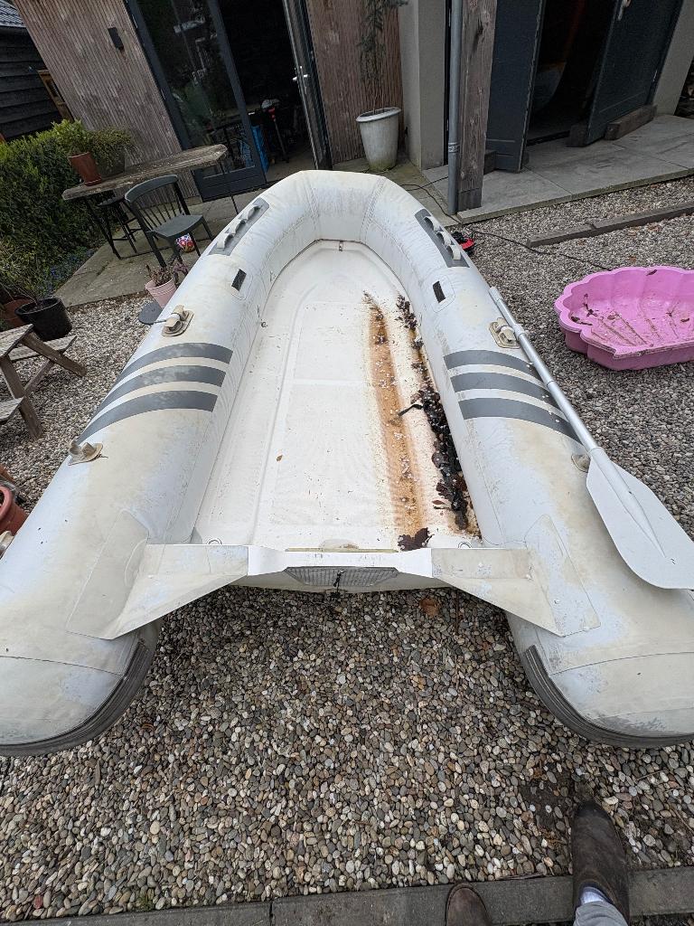 Opblaasboot, Watersport en Boten, Ophalen, Zo goed als nieuw, Overige typen, Motorboot