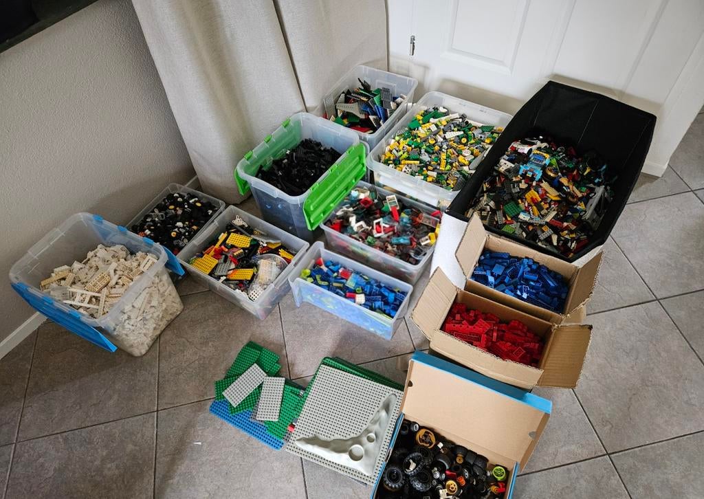 60 kilo lego partij net poppetjes, Kinderen en Baby's, Speelgoed | Duplo en Lego, Ophalen