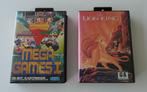 2 Sega Mega Drive Spellen, 1 speler, Zo goed als nieuw, Vanaf 3 jaar, Mega Drive